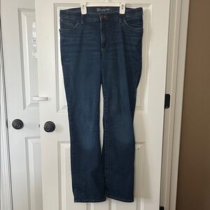 Wrangler Women's Dark Blue Straight Leg Jeans